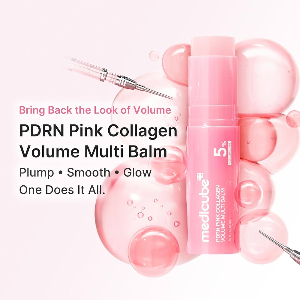 Medicube PDRN Pink Collagen Volume Multi Balm — 5% Volufiline Anti-Aging Stick