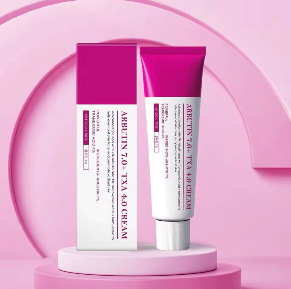 Arbutin 7.0+TXA 4.0 Cream Black Spot Repair Face Cream Fade Dark Spot Niacinamide Freckle Blemishes Brightening Korean Skin Care